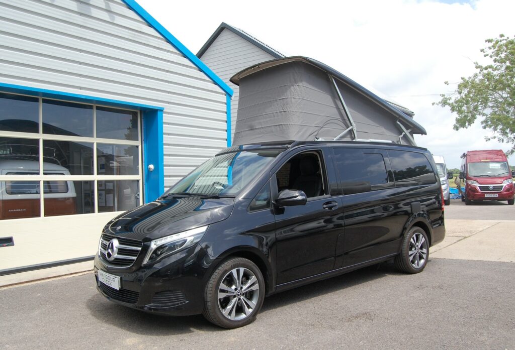 SOLD Westfalia Marco Polo Sport 250d 2019 Campervan Mercedes Benz V Class. HUGE Specification. Electric Roof Leather 4 Berth 4 Travelling Seats. 190hp Auto Exceptional Example Harbour Creek Motorhomes...
