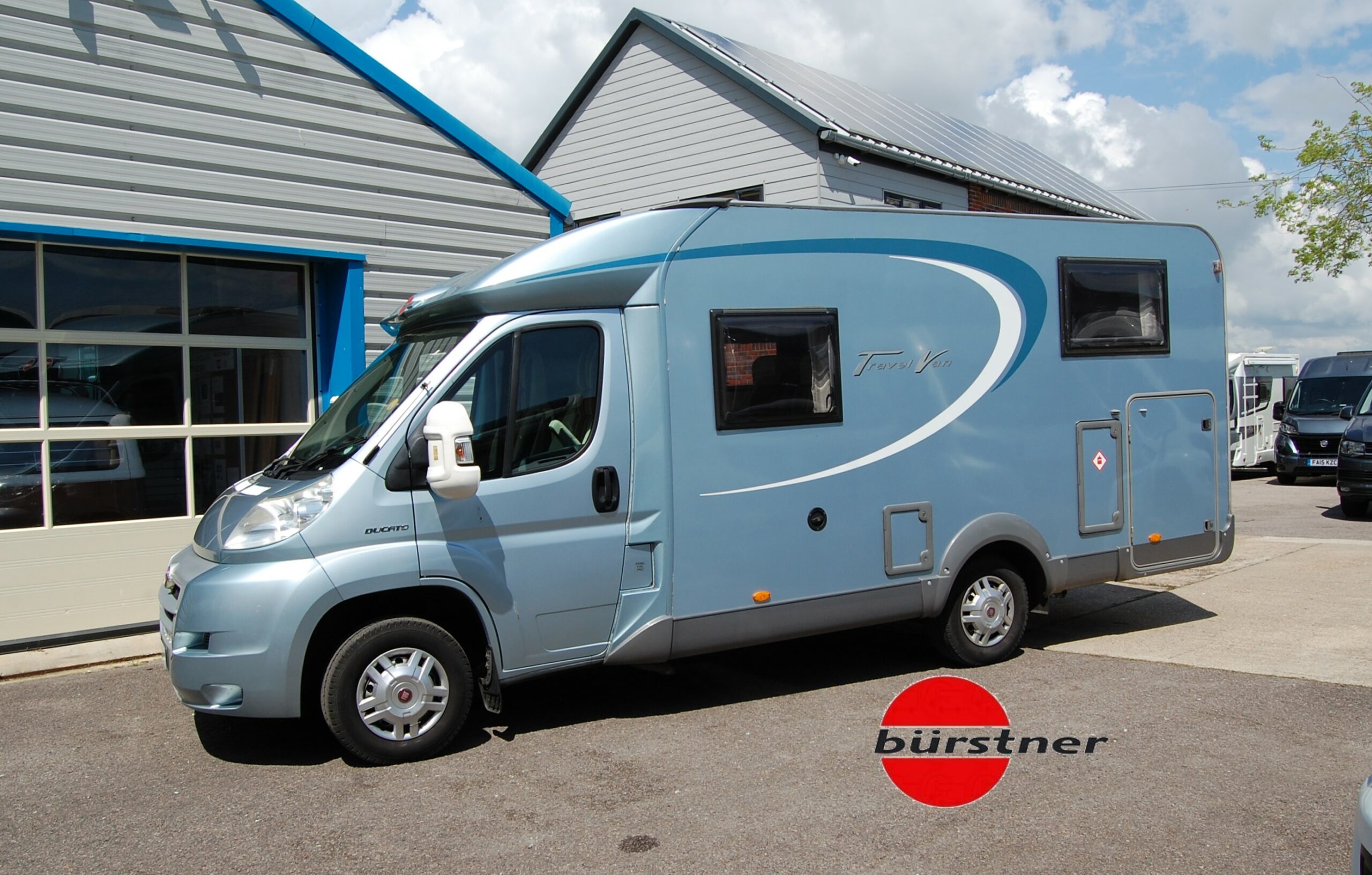 SOLD Burstner Travel Van T 620 G Low Profile 2013 Motorhome Lago Blue Metallic. 3x Berth 4x Travelling Seats Featuring Rear Single Beds. 130Hp Manual. Only One Owner From New Harbour